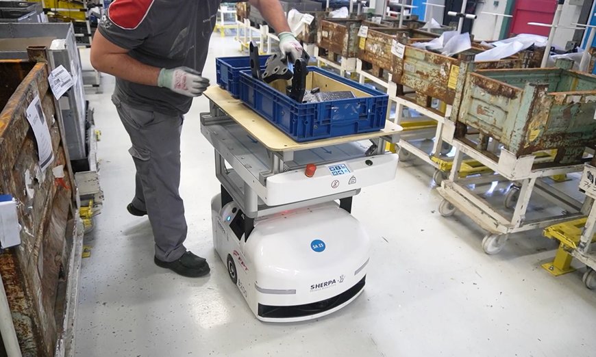 Sherpa Mobile Robotics liefert Roboterflotte für die Automatisierung